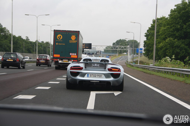 Spot van de dag: Porsche 918 Spyder in Rijswijk