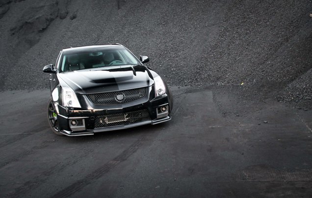 Fotoshoot: Cadillac CTS-V met 600 pk