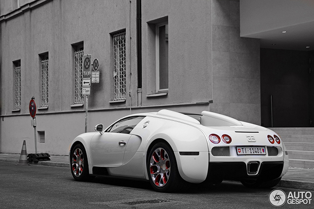 Bugatti Veyron 16.4 Grand Sport 'Wei Long' can be found in Europe