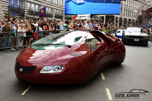 Gumball 3000 at London's Regent Street