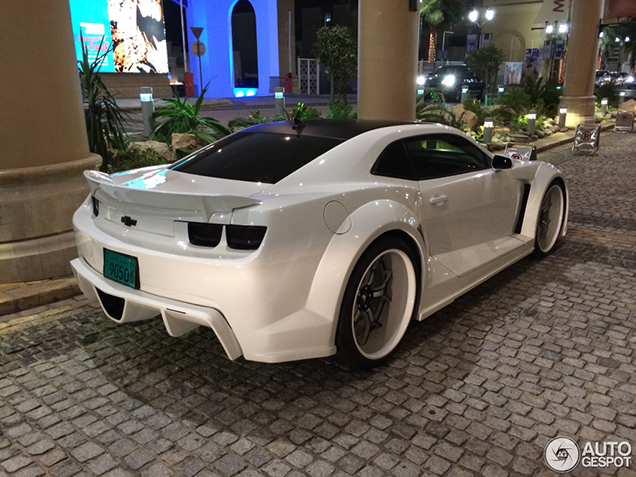 This special Chevrolet Camaro is on the right place in Dubai